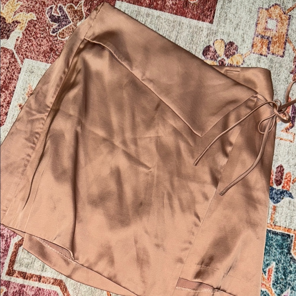 Elegant rose gold Women's Skirt